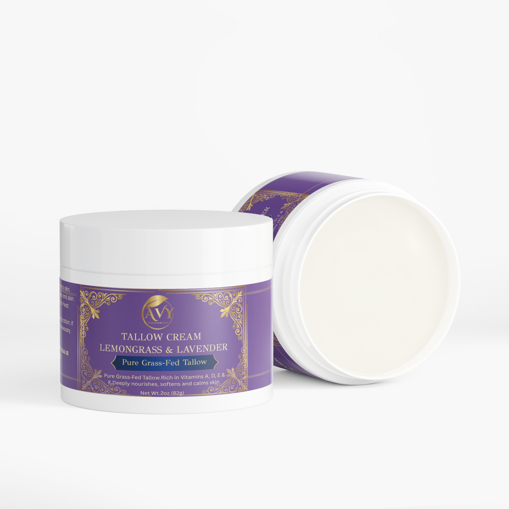 AVY Tallow Cream Lemongrass & Lavender
