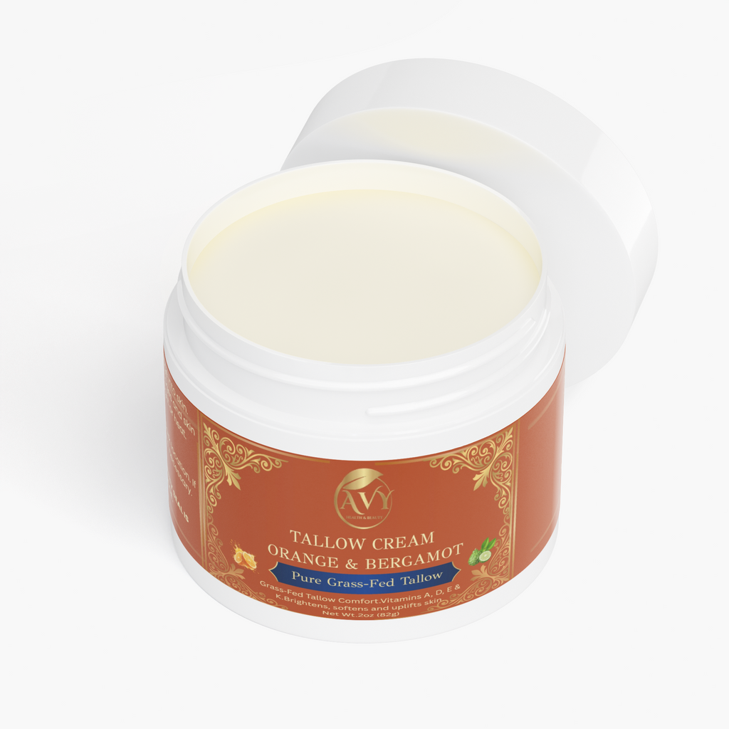 AVY Tallow Cream -Orange & Bergamot