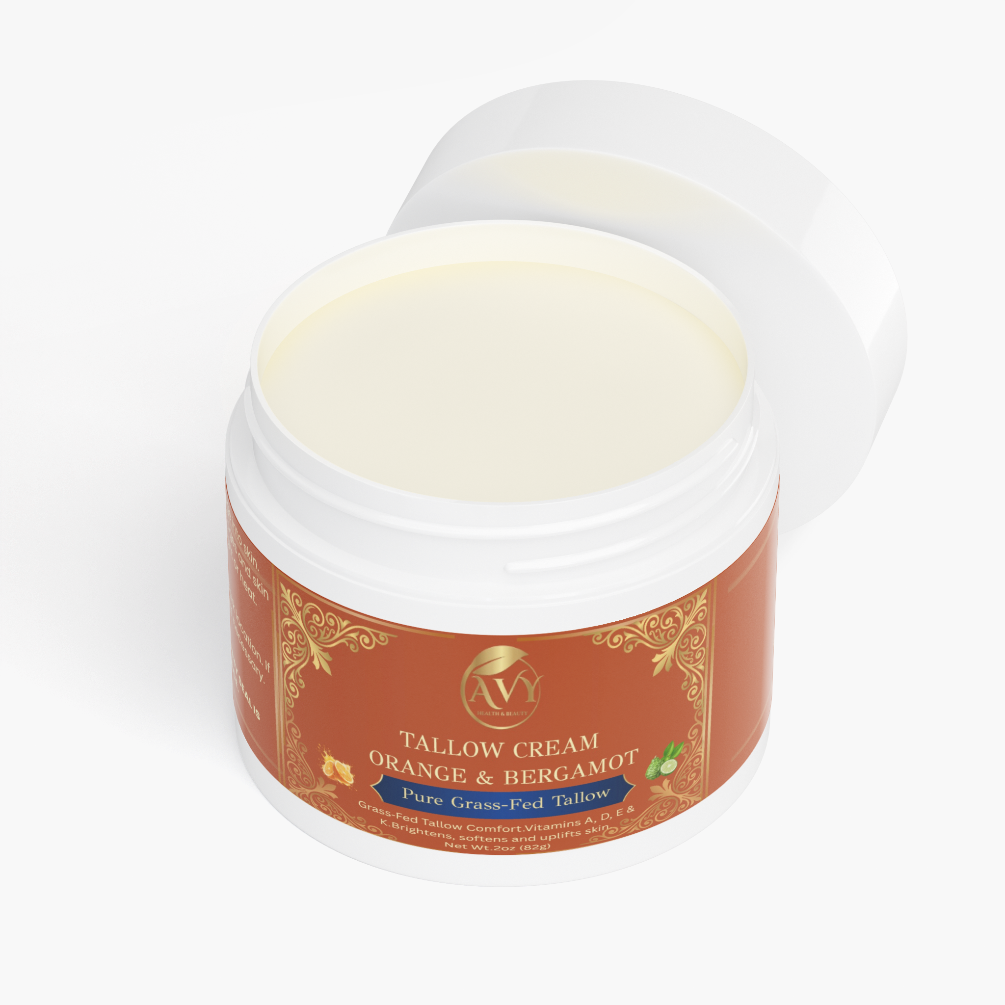 AVY Tallow Cream -Orange & Bergamot