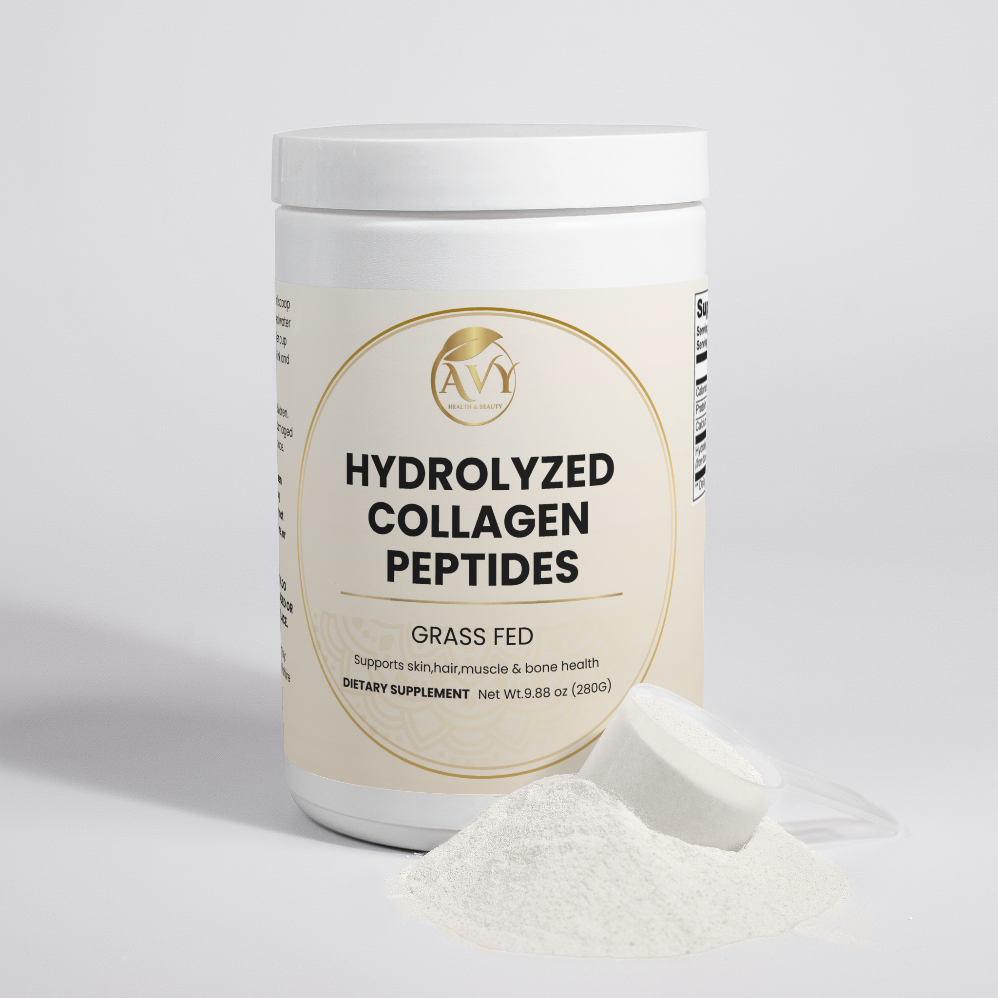 AVY Grass-Fed Hydrolyzed Collagen Peptides