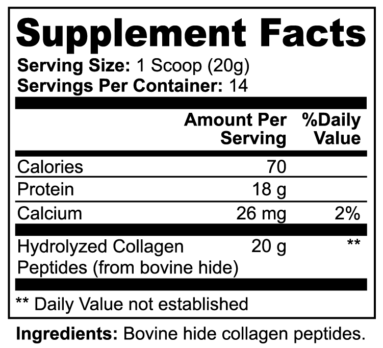 AVY Grass-Fed Hydrolyzed Collagen Peptides